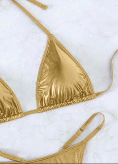 Velvet Bikini Swimwear Set